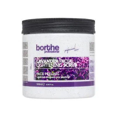 Borthe Lavender Facial Whitening Facial Scrub Deep Cleansing 500g