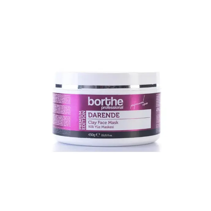 Borthe Professional Premium Clay Face Mask (DARENDE) 450G