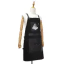 Black barber apron WELLA – Material: Waterproof fiber