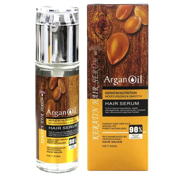 Argan Oil Sulfate-Free Keratin Nutrition Hair Serum 80ml