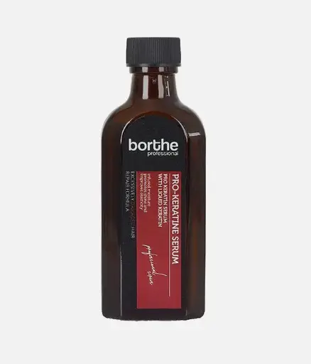 Borthe Professional Pro-Keratin Hair Serum.